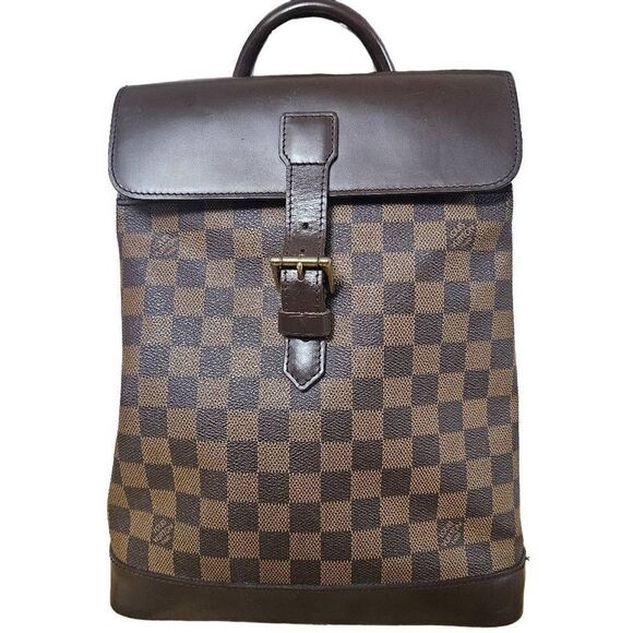 Louis Vuitton Damier Ebene Soho backpack - Picture 1 of 15